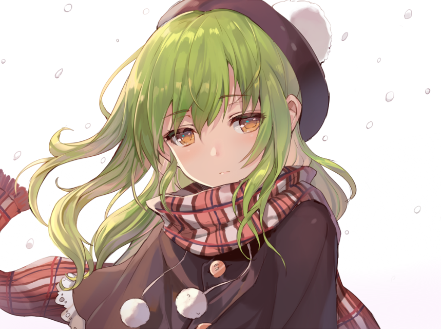 anime girl cute kawii nice beatiful colorful art...